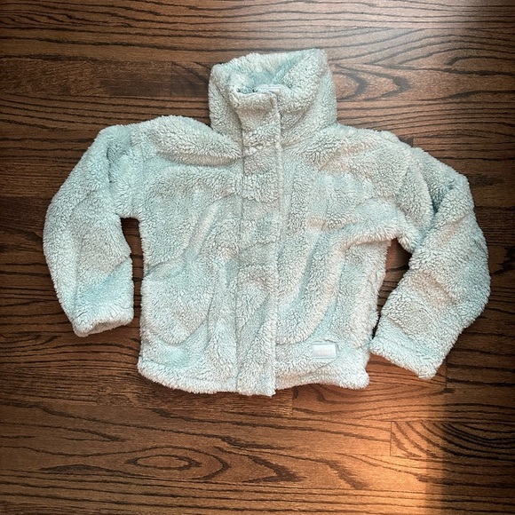 Abercrombie kids Fleece Sherpa jacket - size 7/8 - Picture 2 of 6